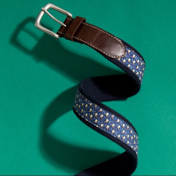 Vineyard Vines Other - NWT Vineyard Vines Shotski Canvas Club Belt Sz 32